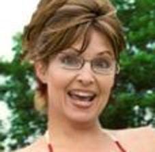 smiling lady with trees